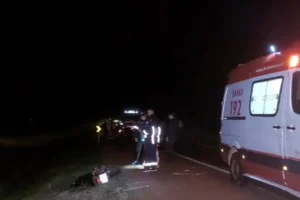 Cabo do Exército e mulher morrem após batida entre carro e moto