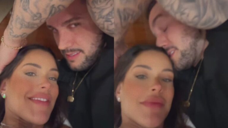 Ex-BBBs Ivy e Arthur surgem em clima de romance após assumirem namoro