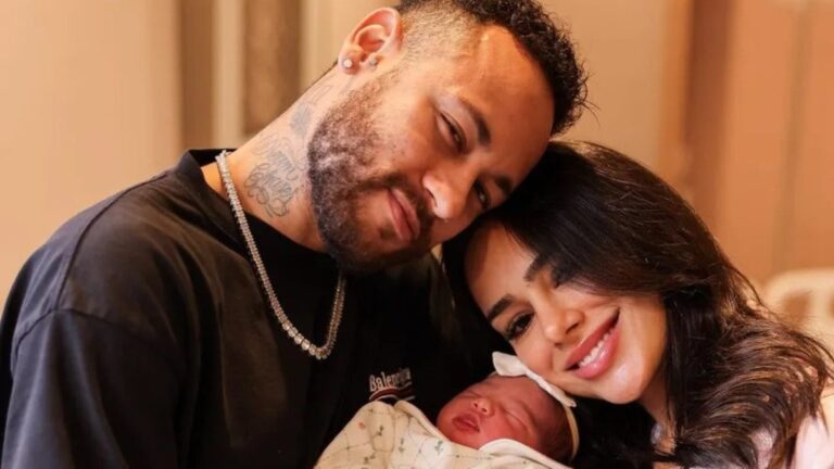 Filha de Neymar passa por cirurgia reparatória aos 5 meses de vida