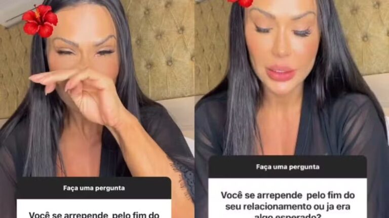 Gracyanne Barbosa responde perguntas dos fãs sobre término com Belo