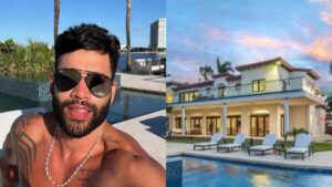 Gusttavo Lima compra mansão de R$ 65 milhões em Miami; veja fotos