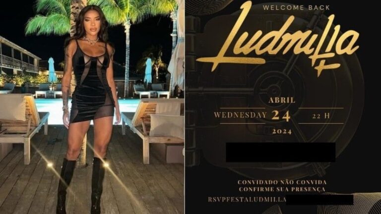 Ludmilla completou 29 anos em grande estilo, com uma festa luxuosa repleta de celebridades