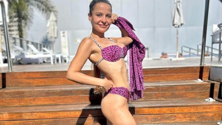 Maiara posta foto de biquíni, e corpo divide opiniões: 'Muito magra'