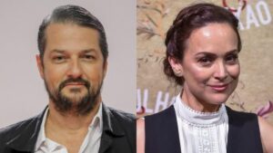Marcelo Serrado relembra paixão por Gabriela Duarte em novela da Globo