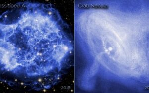 NASA mostra restos de explosão estelar em vídeos em timelapse