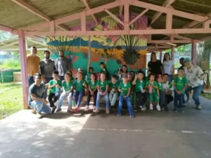 SEMA realiza atividade sobre Povos Originários e mandioca com alunos da Rede Municipal de Ensino