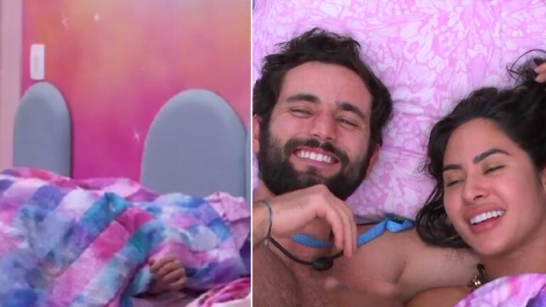 Vídeo: Matteus e Isabelle vão para de baixo do edredom no 'BBB 24'