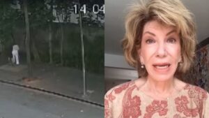 Vídeo mostra ladrão dando 'mata-leão' e agredindo Silvia Poppovic