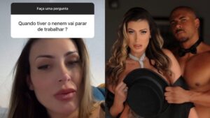 Andressa Urach vai continuar com conteúdo adulto quando engravidar