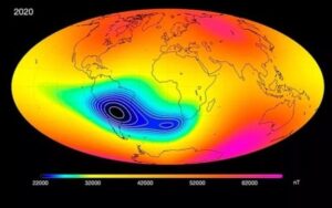 Anomalia Magnética sobre o Brasil não é preocupante