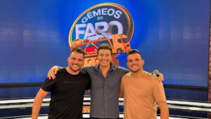 Ao lado de Rodrigo Faro, "Gêmeos do Faro" promovem ação milionária