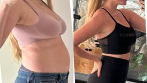 Filha de Monique Evans havia engordado 23kg durane a gestação Reprodução Instagram - 29.5.2024