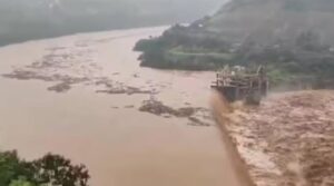 Barragem se rompe parcialmente no Rio Grande do Sul