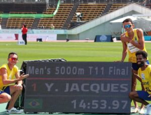 Com tempo recorde, Yeltsin Jacques é campeão mundial de atletismo no Japão