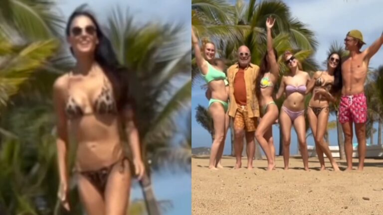 Demi Moore surge de biquíni em vídeo de férias no México; veja