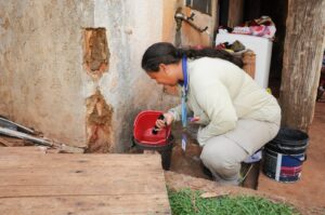 Distrito de Anhanduí recebe mutirão de combate à dengue