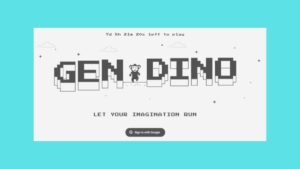 GenDino | Google deixa você criar versão do 'jogo do dinossauro' do Chrome