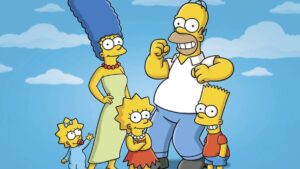 Os Simpsons, criado por Matt Groening para a Fox Broadcasting Company