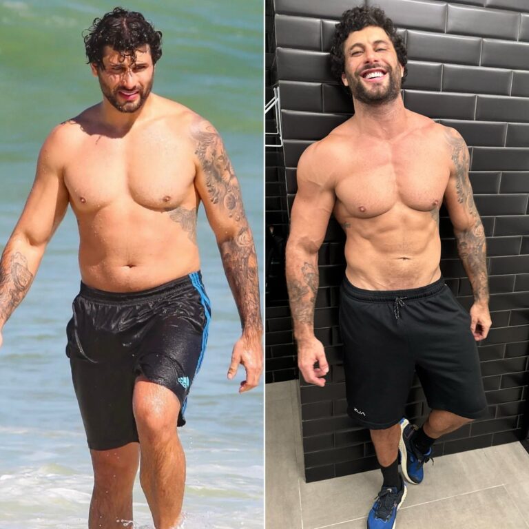 Jesus Luz retoma rotina de exercícios após ser fotografado na praia Reprodução/Instagram