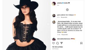 Juliette surpreende e gravará música de Anitta no São JUão