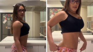 Kéfera mostra que bunda cresceu e brinca: 'Tem o próprio CPF'