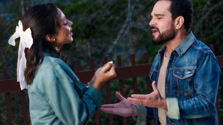 Luciano Camargo grava clipe com Julia Vitória em Campos do Jordão