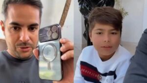 Marido de Simone Mendes toma atitude após homem achar celular do filho