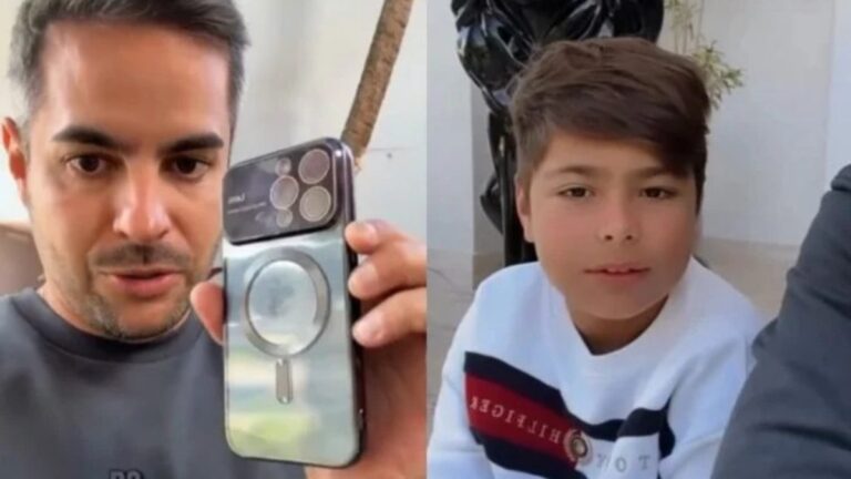 Marido de Simone Mendes toma atitude após homem achar celular do filho