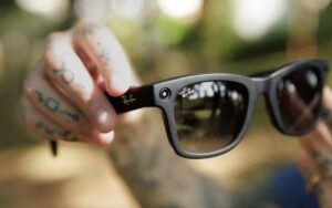 Óculos Ray-Ban da Meta posta no Instagram usando comando de voz
