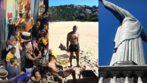Praia e Cristo Redentor: veja as férias dos dançarinos de Madonna