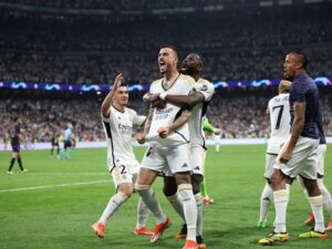 Real Madrid chega a 18º final de Champions com dois gols do reserva Joselu
