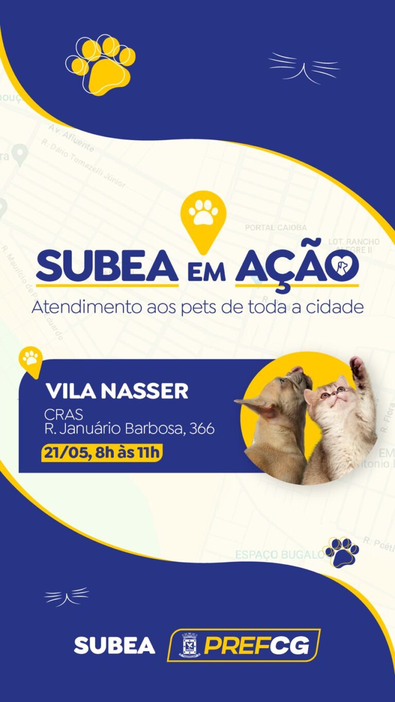 Subea em Ação acontece na Vila Nasser nesta terça-feira (21)