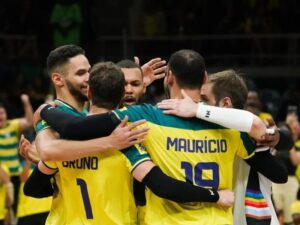 Vôlei: Brasil vence a Sérvia por 3 sets a 1 na Liga das Nações