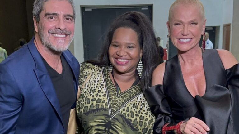 Xuxa Meneghel fala sobre combate ao preconceito racial em evento no RJ