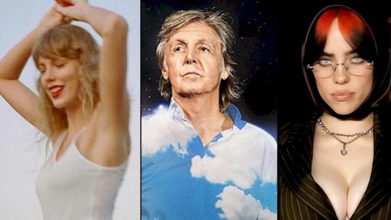 A ‘briga’ entre Taylor Swift, Paul McCartney e Billie Eilish