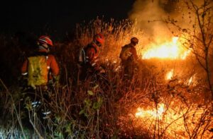 Após pedido do Governo de MS, aeronaves e Força Nacional vão reforçar combate aos incêndios no Pantanal