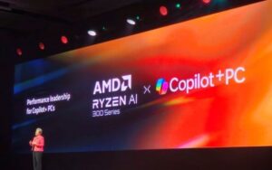 CPUs Ryzen AI 300 só receberão funções do Copilot  no fim do ano