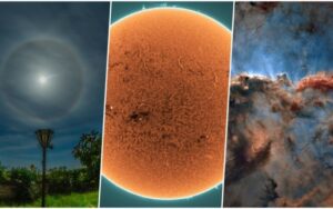 Destaques da NASA: Lua, Sol, nebulosa e   nas fotos astronômicas da semana