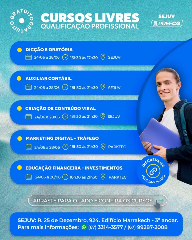 Escola Púbica de Marketing Digital oferece curso gratuito de Gestão de Tráfego