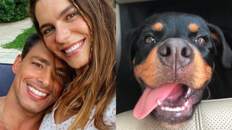 Ex-mulher de Cauã Reymond, Mariana Goldfarb lamenta morte de cachorro