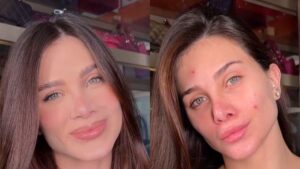 Flavia Pavanelli exibe rosto sem maquiagem e afirma: 'Não se compare'