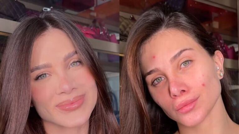 Flavia Pavanelli exibe rosto sem maquiagem e afirma: 'Não se compare'
