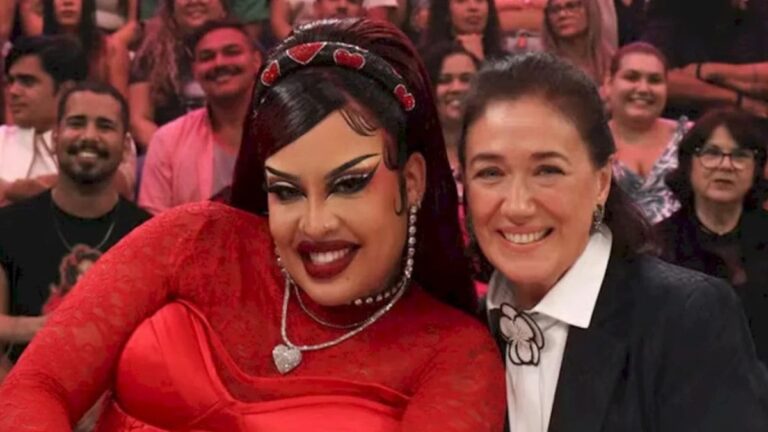 Gloria Groove e Lilia Cabral são as convidadas do ‘Domingão com Huck’
