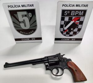 Homem é preso por posse irregular de arma de fogo em Coxim