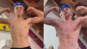 Juliano Floss surpreende fãs com antes e depois do corpo