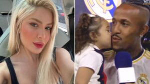 Karoline Lima alfineta Militão após vídeo fofo com filha: 'Obrigação'