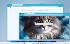 Microsoft Edge libera IA que criar temas para todo mundo
