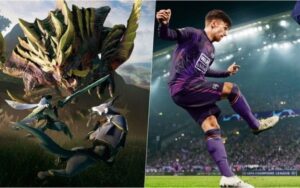 Monster Hunter Rise e Football Manager 2024 chegam à PS Plus Extra em junho