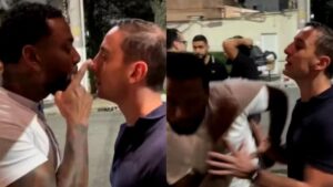 Nego do Borel leva tapa na cara ao brigar com filho de Otávio Mesquita