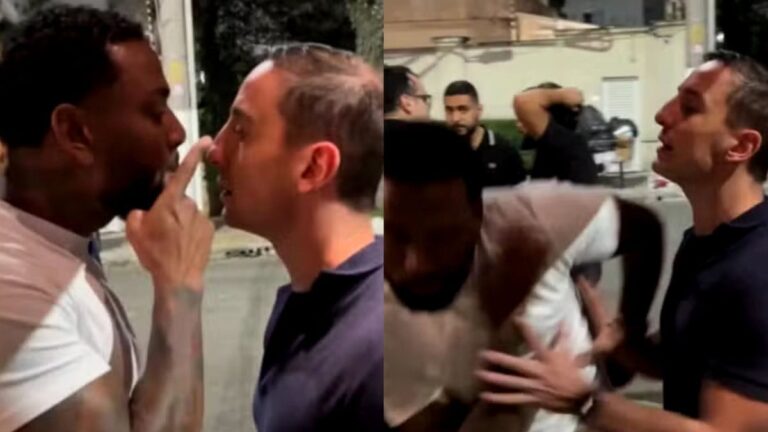 Nego do Borel leva tapa na cara ao brigar com filho de Otávio Mesquita